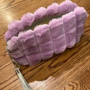 Fuzzy Cosmetic/Multipurpose Pouch